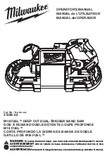 Milwaukee M18 FUEL 2729S-20 Operator'S Manual предпросмотр