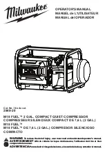 Предварительный просмотр 1 страницы Milwaukee M18 FUEL 2840-20 Operator'S Manual