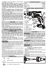 Preview for 3 page of Milwaukee M18 FUEL 2866-20 Operator'S Manual