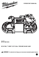 Preview for 1 page of Milwaukee M18 FUEL CBS125S Operator'S Manual