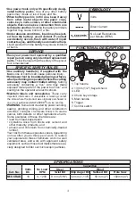 Предварительный просмотр 3 страницы Milwaukee M18 FUEL HOLE HAWG Operator'S Manual