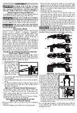 Preview for 4 page of Milwaukee M18 FUEL SAWZALL CSX2 Operator'S Manual