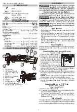 Preview for 4 page of Milwaukee M18 FUEL SUPER HAWG 2809-20 Operator'S Manual