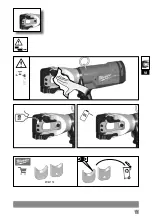 Предварительный просмотр 14 страницы Milwaukee M18 HCC45 Original Instructions Manual