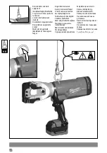 Предварительный просмотр 15 страницы Milwaukee M18 HCC45 Original Instructions Manual