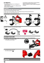 Предварительный просмотр 14 страницы Milwaukee M18 HCC75R Original Instructions Manual