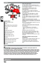 Предварительный просмотр 124 страницы Milwaukee M18 HCC75R Original Instructions Manual