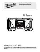 Milwaukee M18 JSR DAB+-0 Operator'S Manual preview