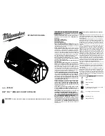 Milwaukee M18 M12 WIRELESS JOBSITE SPEAKER Operator'S Manual preview