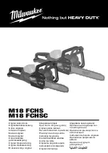 Предварительный просмотр 1 страницы Milwaukee M18 Original Instructions Manual