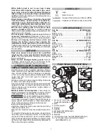 Preview for 3 page of Milwaukee M18ONEIWP12-0 Operator'S Manual