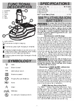 Preview for 3 page of Milwaukee M4 48-59-2001 Operator'S Manual