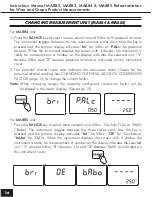 Предварительный просмотр 14 страницы Milwaukee MA882 Instruction Manual