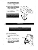 Предварительный просмотр 9 страницы Milwaukee Magnum 0224-1 Operator'S Manual