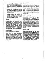 Preview for 13 page of Milwaukee Magnum 0224-1 Operator'S Manual