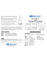 Предварительный просмотр 1 страницы Milwaukee MC720 User Manual