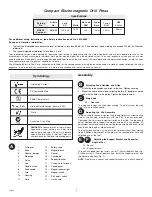 Preview for 4 page of Milwaukee MDE 38 Compact Manual