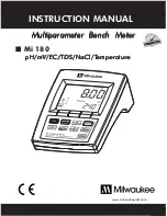 Milwaukee Mi 180 Instruction Manual preview