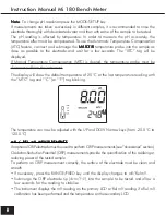 Preview for 8 page of Milwaukee Mi 180 Instruction Manual