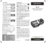 Milwaukee MI405 User Manual preview