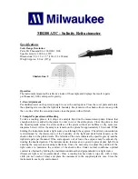 Предварительный просмотр 1 страницы Milwaukee MR100ATC User Manual