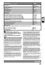 Предварительный просмотр 98 страницы Milwaukee MS 304 DB Original Instructions Manual