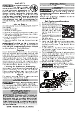 Предварительный просмотр 7 страницы Milwaukee MX FUEL COS350 Operator'S Manual