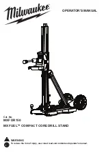 Preview for 1 page of Milwaukee MX FUEL MXF DR150 Operator'S Manual