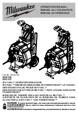 Milwaukee MX FUEL MXF500 Operator'S Manual предпросмотр