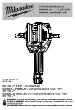 Предварительный просмотр 1 страницы Milwaukee MX FUEL Operator'S Manual