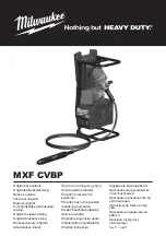 Milwaukee MXF CVBP Original Instructions Manual preview
