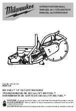 Milwaukee MXF314 Operator'S Manual preview