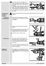 Предварительный просмотр 5 страницы Milwaukee PD2-20 Instructions For Use Manual