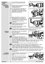 Предварительный просмотр 10 страницы Milwaukee PD2-20 Instructions For Use Manual