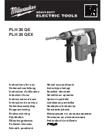 Preview for 1 page of Milwaukee PLH 26 QE Instructions For Use Manual