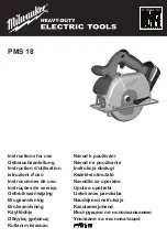 Предварительный просмотр 1 страницы Milwaukee PMS 18 Instructions For Use Manual