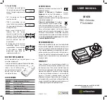 Preview for 1 page of Milwaukee PRO MI414 User Manual