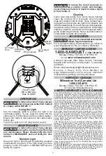 Preview for 4 page of Milwaukee Radius 2156-AC Operator'S Manual