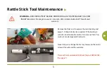 Предварительный просмотр 8 страницы Milwaukee Rattle Stick Owner'S Manual