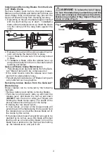 Preview for 4 page of Milwaukee SAWZALL M18BSX Operator'S Manual