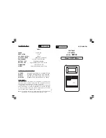 Предварительный просмотр 1 страницы Milwaukee SM500 User Manual