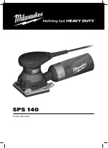 Milwaukee SPS 140 Original Instructions Manual preview