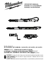 Preview for 1 page of Milwaukee TRAPSNAKE 14-50-2576 Operator'S Manual