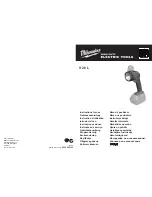 Предварительный просмотр 1 страницы Milwaukee V 28 L Instructions For Use