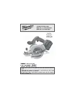 Предварительный просмотр 1 страницы Milwaukee V28 0730-20 Operator'S Manual