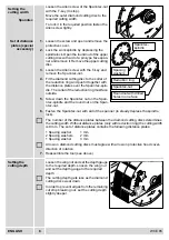 Preview for 8 page of Milwaukee WCE 65 Instructions For Use Manual