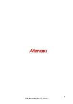 Preview for 126 page of MIMAKI 3042 MkII EX Operation Manual