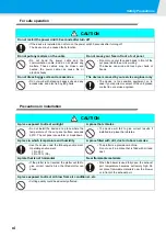 Preview for 12 page of MIMAKI CF3-1610 Operation Manual