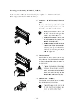 Предварительный просмотр 43 страницы MIMAKI CG-100EX Operation Manual