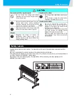 Preview for 8 page of MIMAKI CG-100SR2 Quick Reference Manual